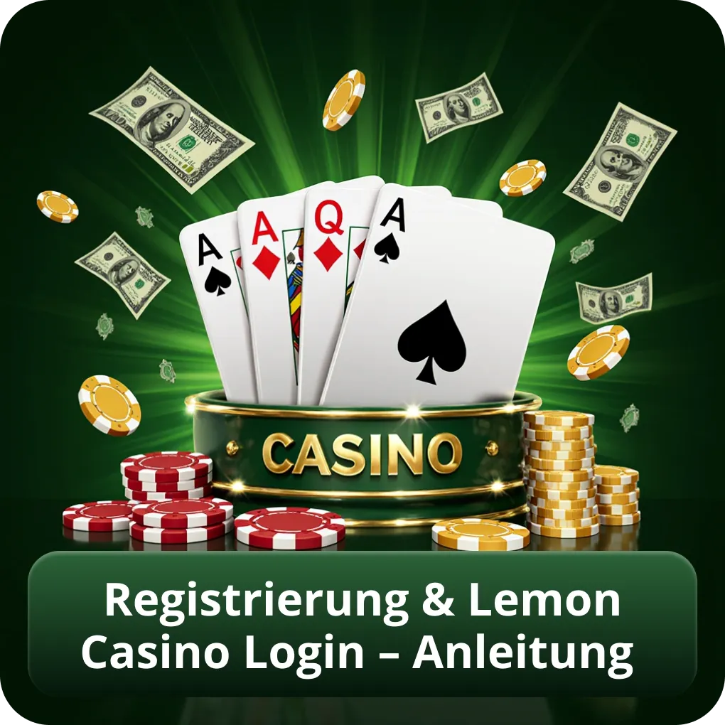 Registrierung & Lemon Casino Login – Anleitung