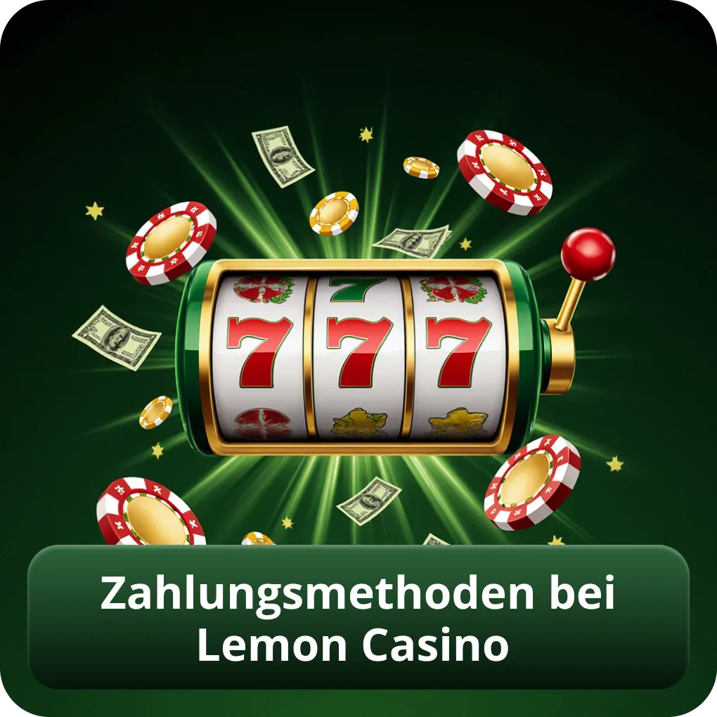 Zahlungsmethoden bei Lemon Casino